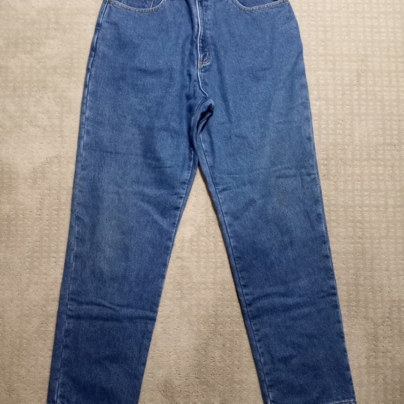 Lot Of 3 LL Bean Flannel Lined Jeans Mens Size 30+30.5 Medium Wash Work Pants - Picture 15 of 16
